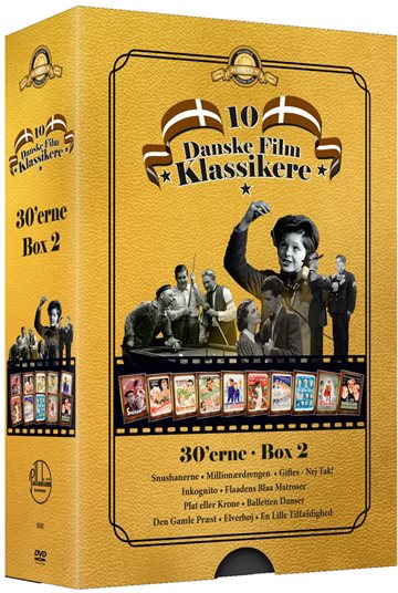 10 Danske Filmklassikere - 30'erne - Boks 2 